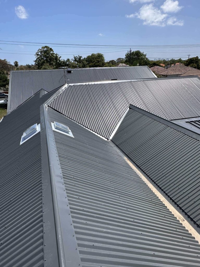 Eastern Roof Plumber replacing a Colorbon Roof in Eastern Suburbs of Melbourne