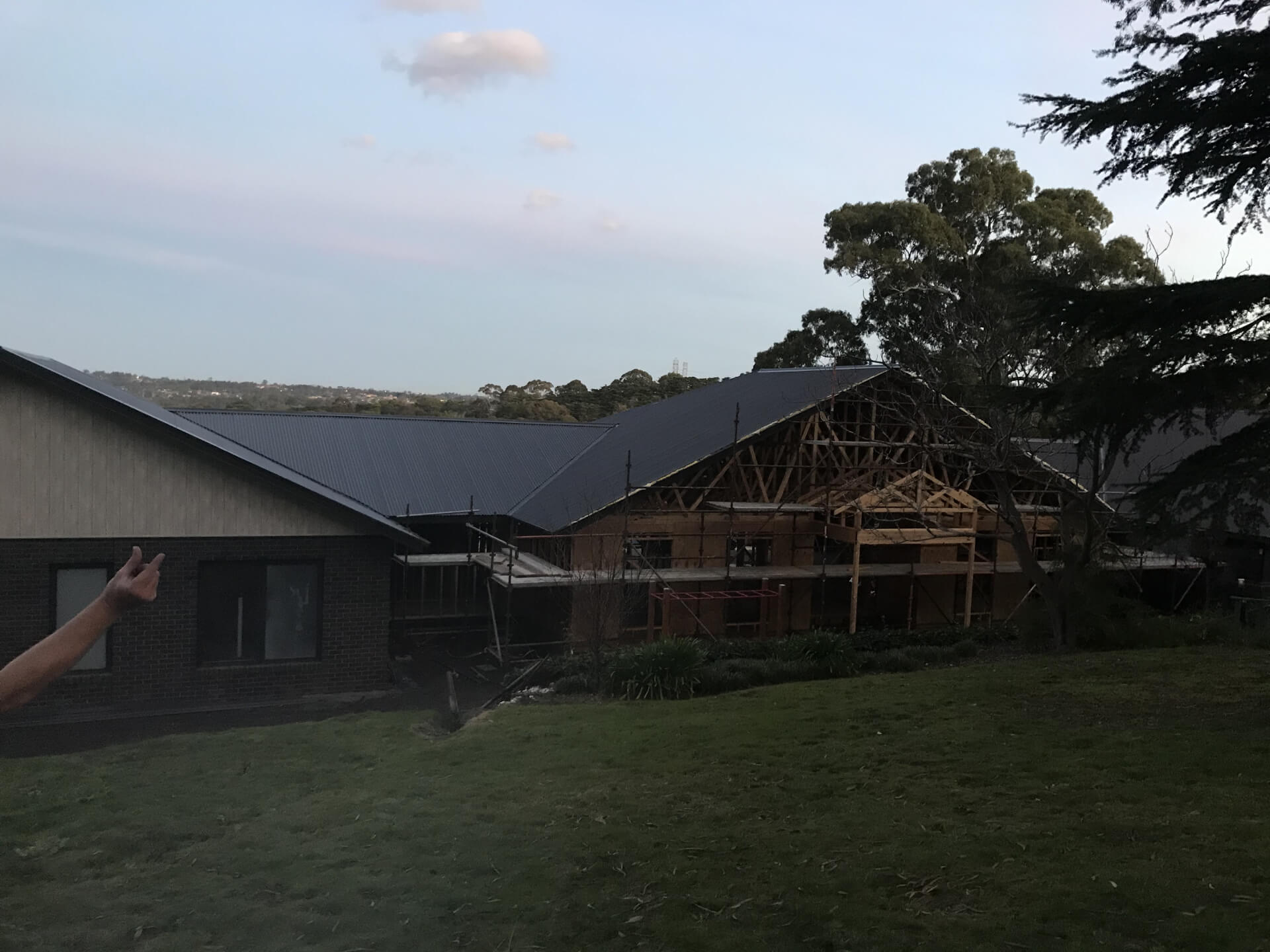 New Colorbond Metal Roof installed by Eastern Roof Plumber of a property in Melbournes eastern suburbs