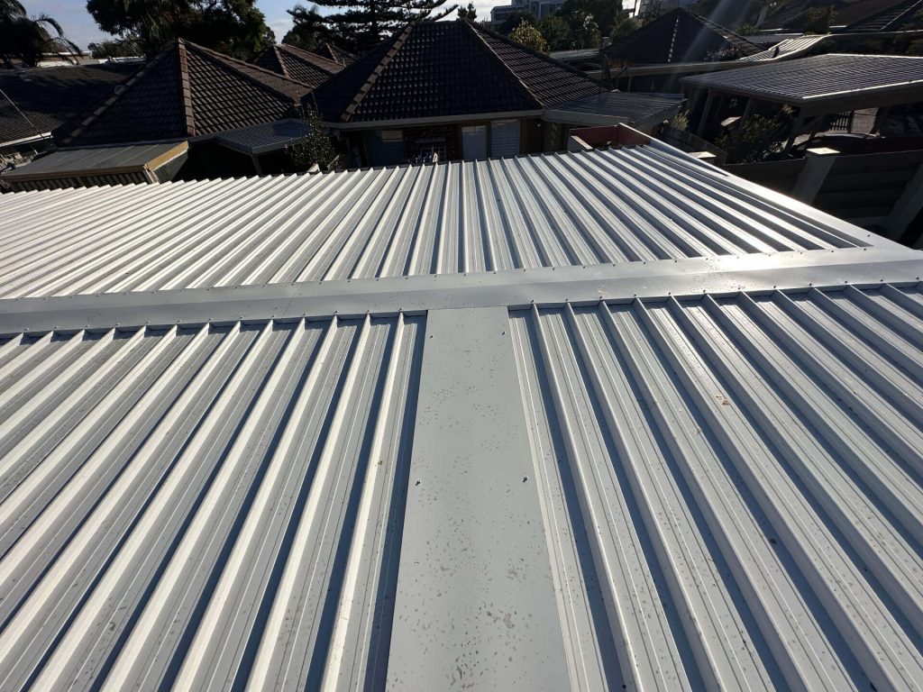 New GI Metal Roof installation by Eastern Roof Plumber of a property in Melbournes eastern suburbs